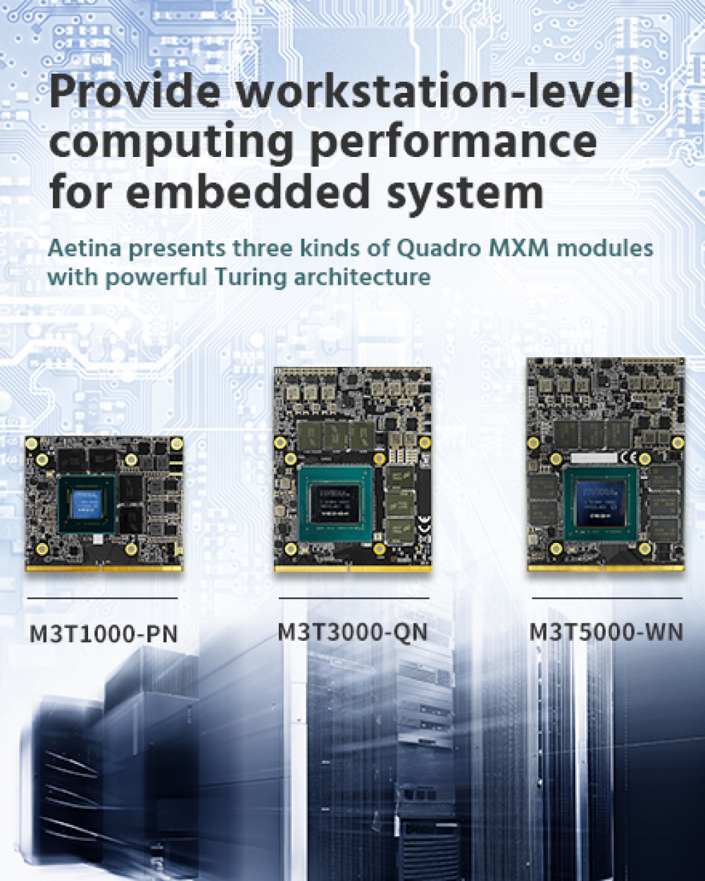 Provide workstation-level computing performance for embedded system