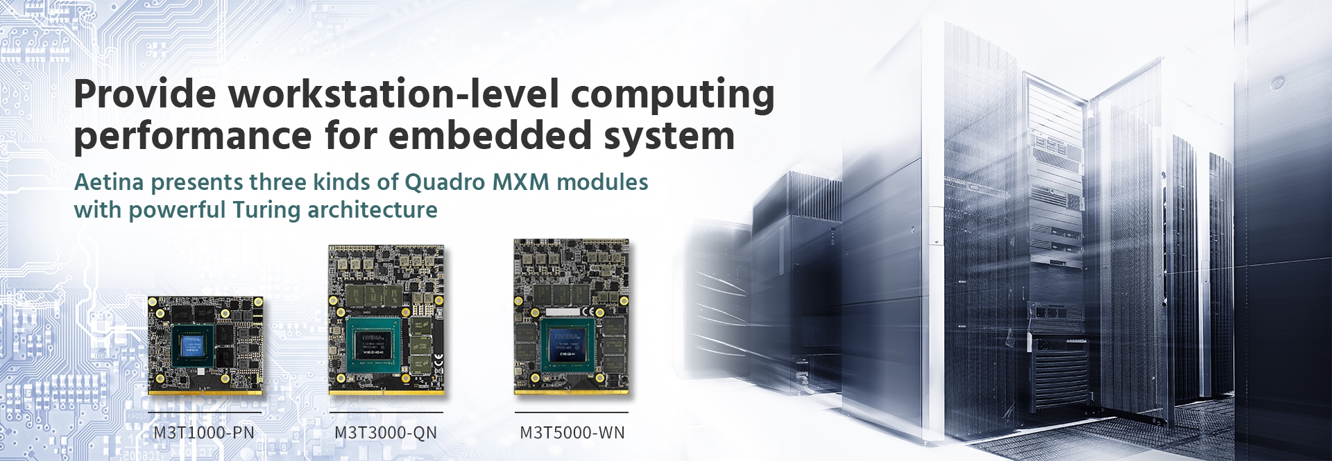 Provide workstation-level computing performance for embedded system