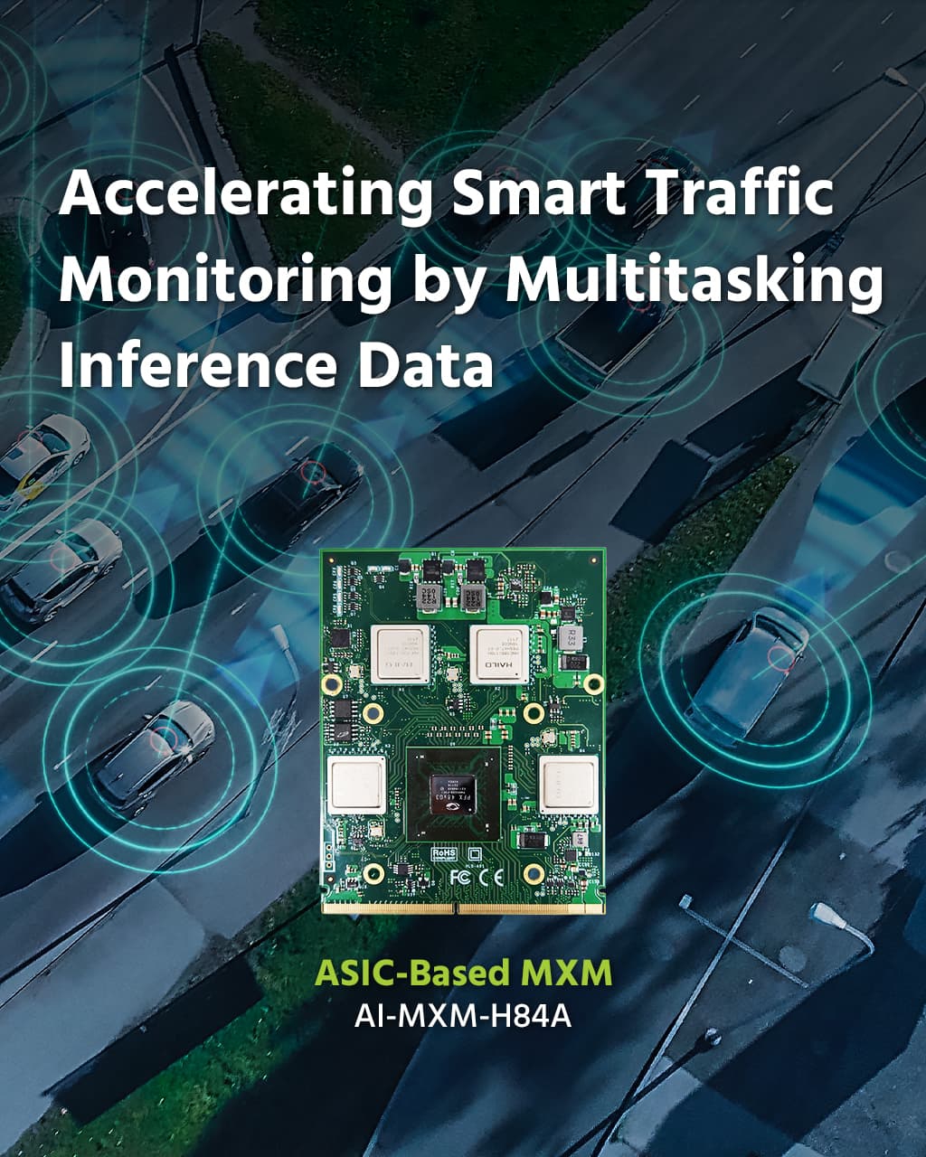 Accelerating Smart Traffic Monitoring by Multitasking Inference Data
