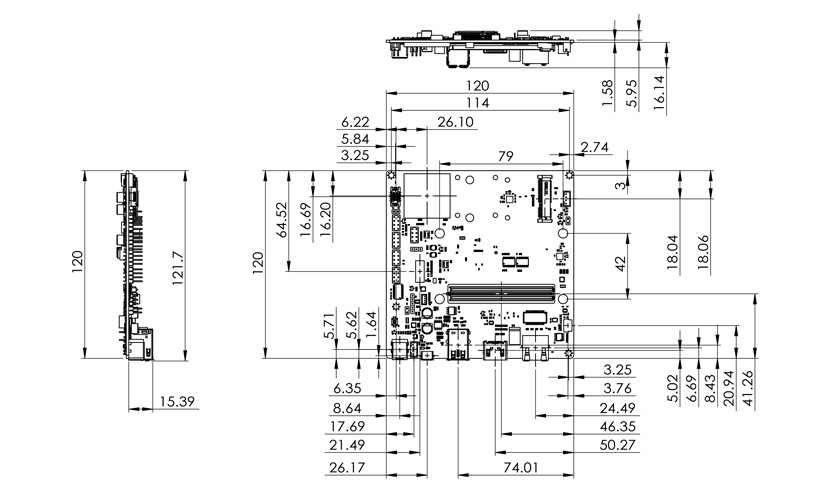 ACE-N622 dimension